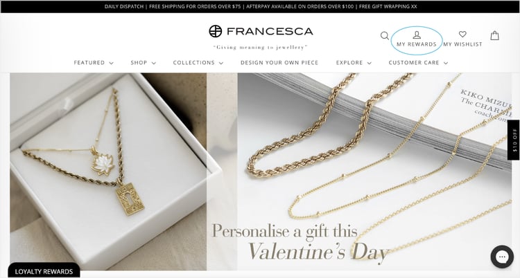 Marsello-Francesca-VIP-Rewards