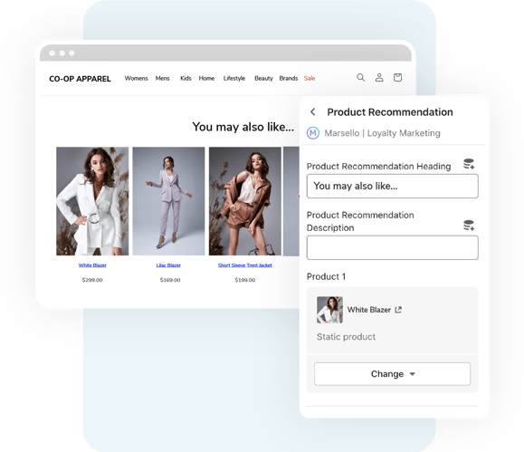 Product recommendations built into eCommerce store themes makes it easy to create a seamless experience for customers