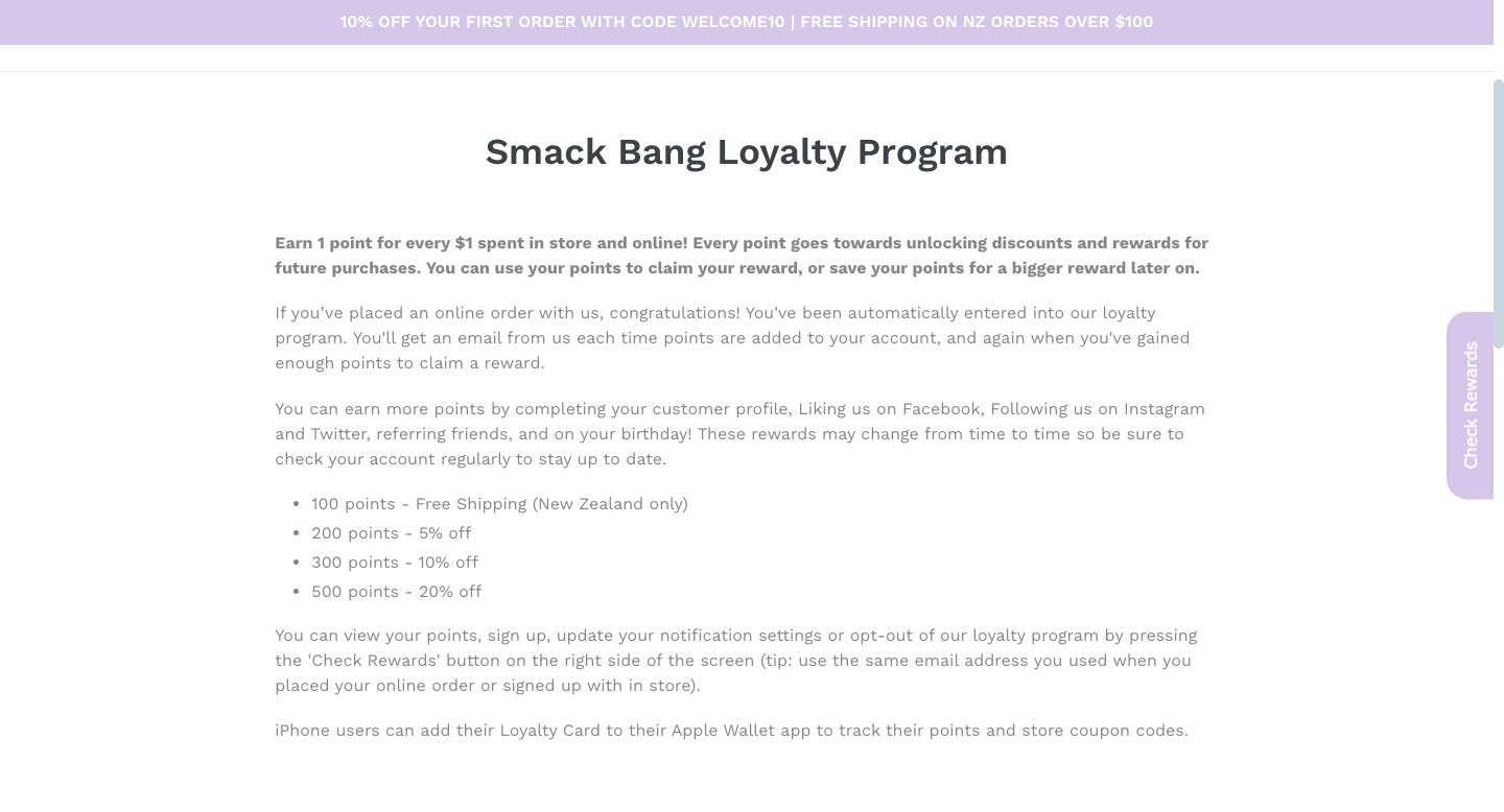 smack-bang-loyalty-program-setup