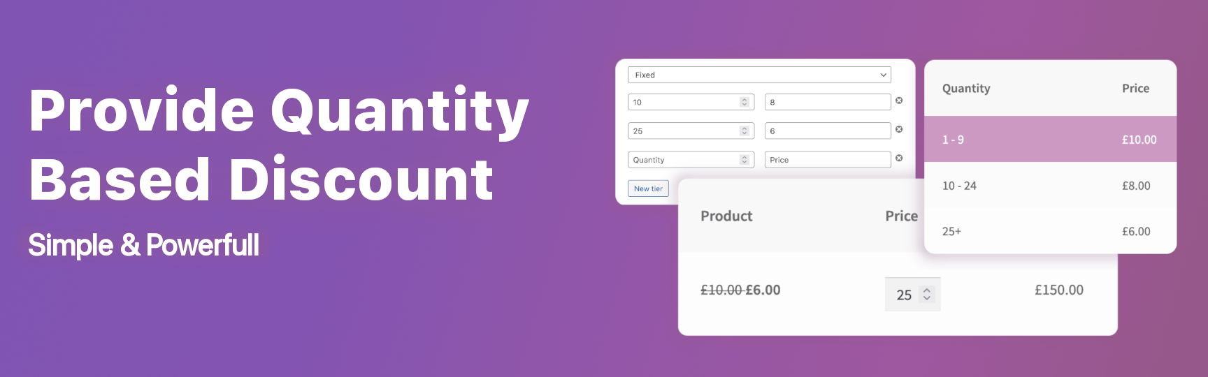 tiered pricing table